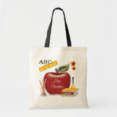 Aangepaste zak voor leraren tote bag (Voorkant)
