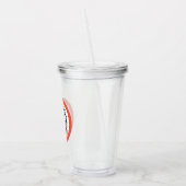 Aangepaste zakelijke aanbieding met Logo Acryl Drinkbeker (Links)