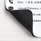 Aangepaste zakelijke aanbieding voor Muismat (Hoek)