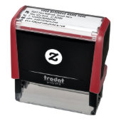 Aangepaste zakelijke adresinformatie Zelfinkjestem Zelfinktende Stempel (Product)