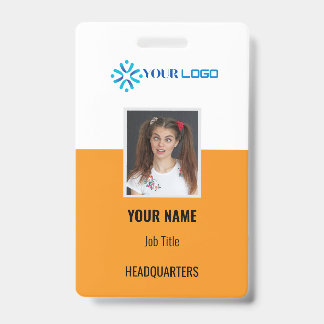 Aangepaste zakelijke badge-ID voor werknemers | Fo Badge