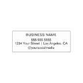 Aangepaste Zakelijke Bakkerij Cake Shop Zelfinktende Stempel (Design)