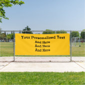 Aangepaste zakelijke banner van 4 x 10 inch (Insitu)