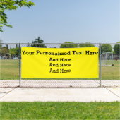 Aangepaste zakelijke banner van 4 x 10 inch (Insitu)