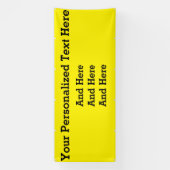 Aangepaste zakelijke banner van 4 x 10 inch (Verticaal)