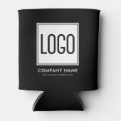 Aangepaste zakelijke blikjeskoeler met logo (Voorkant)