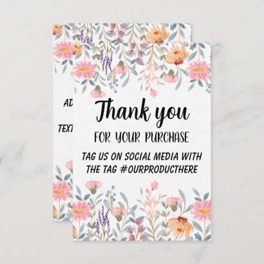 Aangepaste zakelijke creditcard (Voorkant / Achterkant)