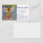 Aangepaste zakelijke creditcardtemplate visitekaartje (Voorkant / Achterkant)