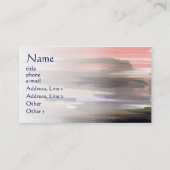 Aangepaste zakelijke creditcardtemplate voor artie visitekaartje (Achterkant)