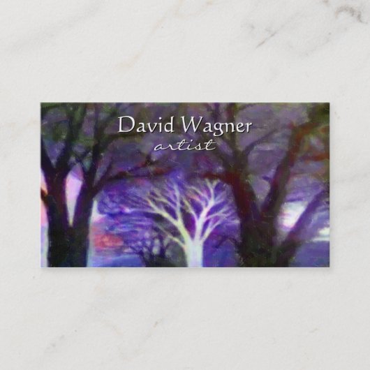 Aangepaste zakelijke creditcardtemplate voor artie visitekaartje (Voorkant)