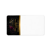 Aangepaste zakelijke Damask-Adresetiketten Etiket (Voorkant)