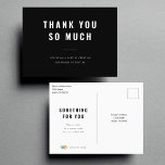 Aangepaste zakelijke dank - Briefkaart<br><div class="desc">Het ontwerp van de logo van de douane dat met uw bedrijfslogo,  tekst,  foto en website kan worden gepersonaliseerd.</div>