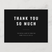 Aangepaste Zakelijke Dankkaart Briefkaart (Voorkant)