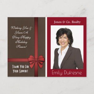 Aangepaste zakelijke feestdagen briefkaart