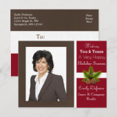 Aangepaste zakelijke feestdagen - Modern (Voorkant / Achterkant)