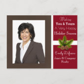 Aangepaste zakelijke feestdagen - Modern (Voorkant)