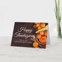 Aangepaste zakelijke fijne Thanksgiving pompoenen