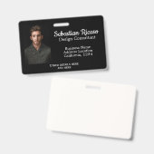 Aangepaste zakelijke gepersonaliseerde badge (Voor- en achterkant)