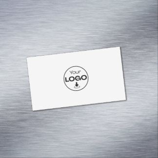 Aangepaste Zakelijke Kaart | Logo Pictogrammen Mod Magnetisch Visitekaartje