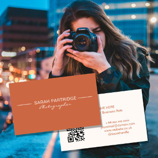 Aangepaste Zakelijke Kaarten voor Fotografen | Pro Visitekaartje