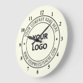 Aangepaste zakelijke Kantoor voor Logo - Speciaal Grote Klok (Hoek)