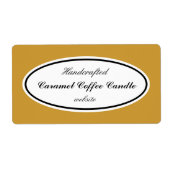 Aangepaste zakelijke kleurlabels etiket (Voorkant)