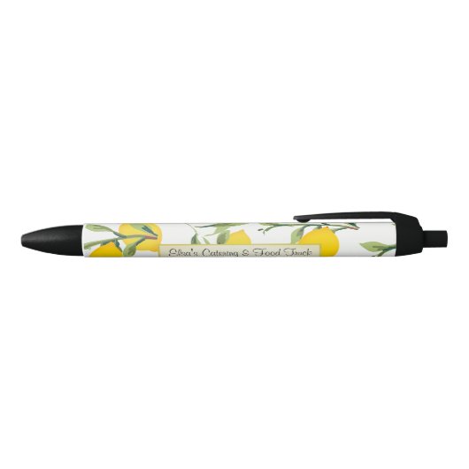 Aangepaste zakelijke Lemon Print Pen (Bovenkant)