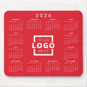 Aangepaste zakelijke Logo 2022-agenda Muismat (Voorkant)