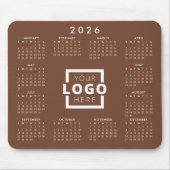 Aangepaste zakelijke Logo 2022-agenda Muismat (Voorkant)