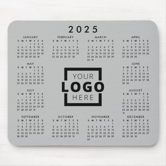 Aangepaste zakelijke Logo 2023-agenda Muismat (Voorkant)