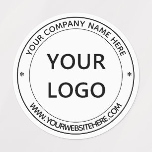 Aangepaste zakelijke Logo Aangepaste stempel Labels