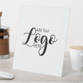 Aangepaste zakelijke logo adverteren reclamebord met voetstuk (Insitu)