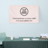 Aangepaste zakelijke Logo banner (Beurs)