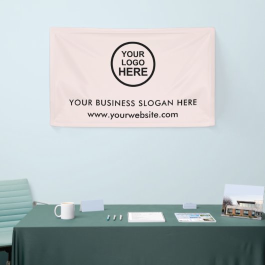 Aangepaste zakelijke Logo banner (Beurs)