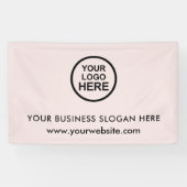 Aangepaste zakelijke Logo banner (Horizontaal)