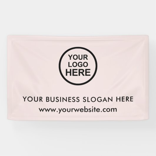 Aangepaste zakelijke Logo banner (Horizontaal)