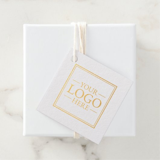 Aangepaste zakelijke Logo Bedankjes Labels (Met doos)