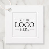 Aangepaste zakelijke Logo Bedankjes Labels (Voorkant)