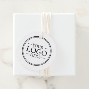 Aangepaste zakelijke Logo Bedankjes Labels