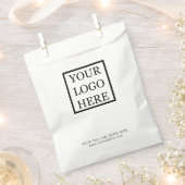 Aangepaste zakelijke Logo Bedankzakje (Geknipt)