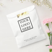 Aangepaste zakelijke Logo Bedankzakje (Gezegeld)