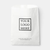 Aangepaste zakelijke Logo Bedankzakje (Voorkant)