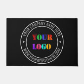 Aangepaste zakelijke Logo bedrijf persoonlijke Kan Deurmat (Voorkant)