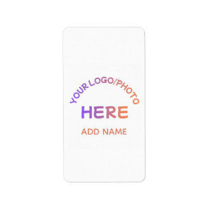 Aangepaste Zakelijke Logo Bedrijfs Sjabloon Etiket