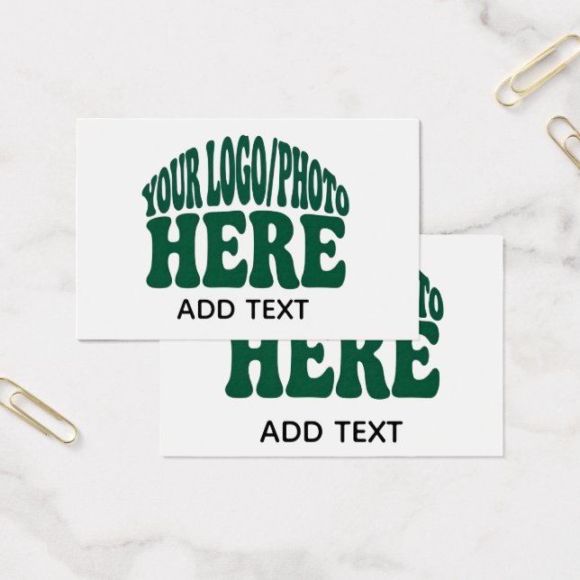 Aangepaste Zakelijke Logo Bedrijfs Template Visitekaartje (Kantoor)