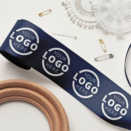 Aangepaste zakelijke Logo, bedrijfscourant, cadeau Satijnen Lint