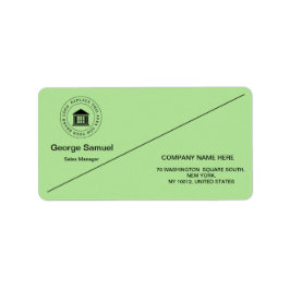 Aangepaste zakelijke Logo | Bedrijfsnaam Etiket