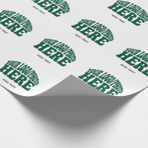 Aangepaste Zakelijke Logo BedrijfsTemplate Cadeaupapier