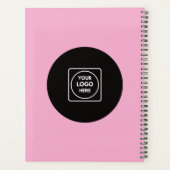 Aangepaste zakelijke logo branding planner 2026 (Achterkant)