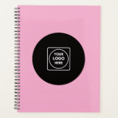 Aangepaste zakelijke logo branding planner 2026 (Voorkant)